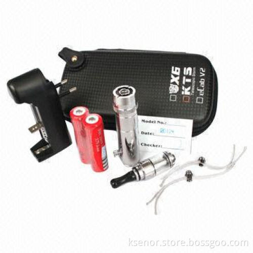 Electronic Cigarette Starter Kit, 900/1,400/3,000/4,000mAh Battery Capacity